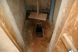 David's outhouse