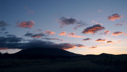 Sunset on Mt. Hanang